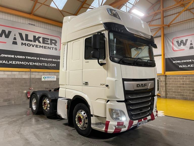 DAF XF106 530 SUPERSPACE *EURO 6* 6X2 TRACTOR UNIT – 2020 – WH70 FDJ