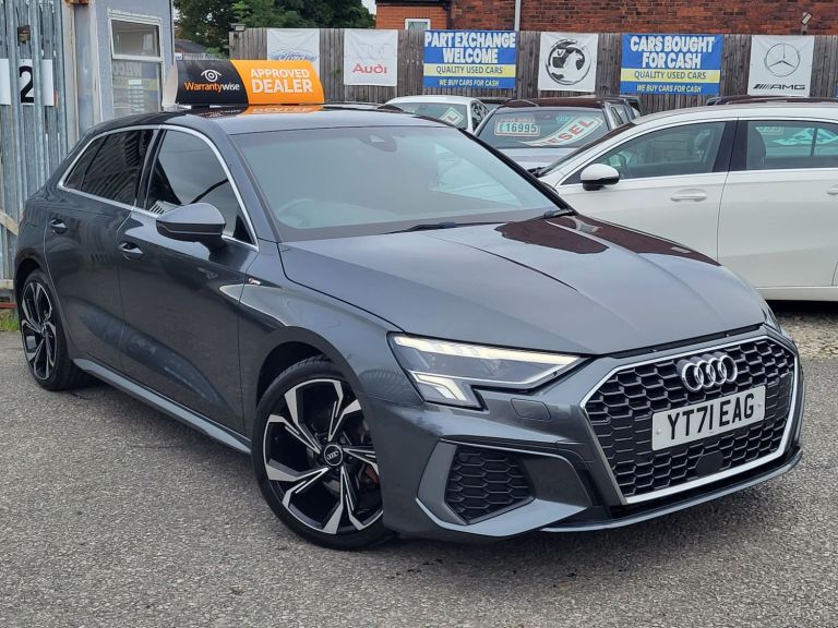 2021 Audi A3 1.5 35 TFSI S Line 5dr S Tronic TOP SPEC HATCHBACK Petrol Automatic