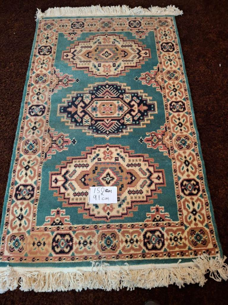 Vintage Turkish Yastik Rug