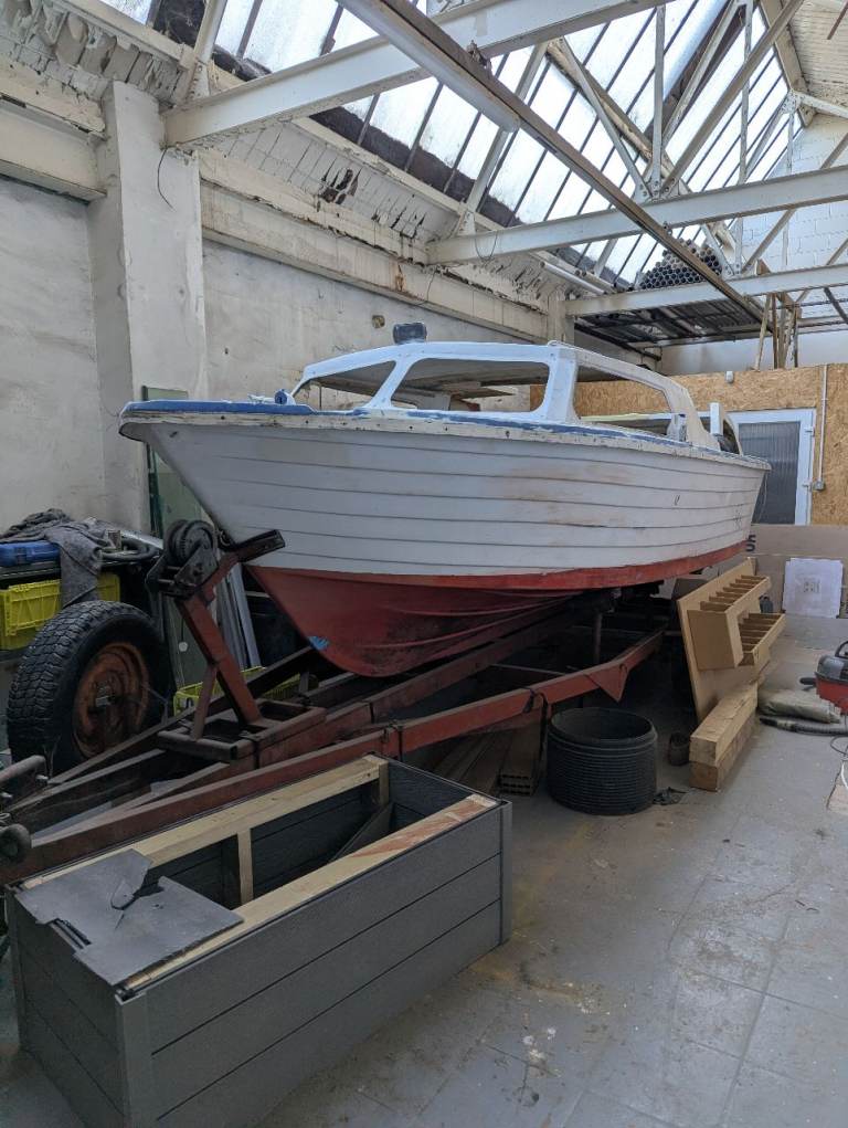 Project boat and trailer