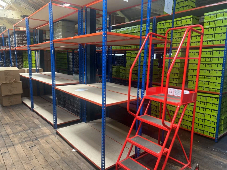 Warehouse Racking & Shelving – Large Quantity Available (350 Units)