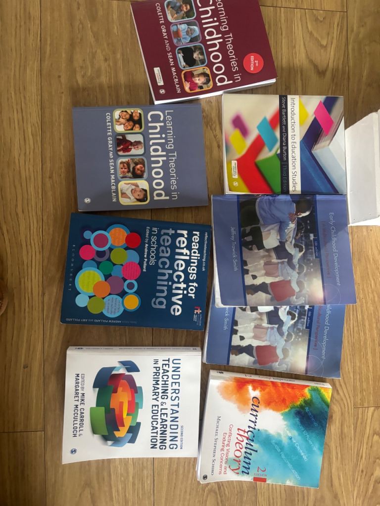 Educational books for student primary teachers 