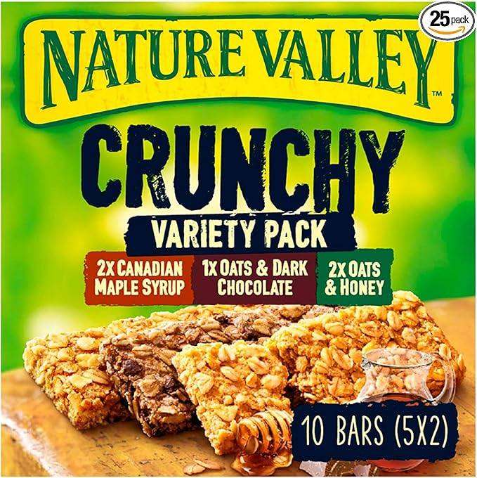 image for 25 GRANOLA BARS, VEGGIE THINS, FRUIT OAT APPLE BAKES, SOFT BAKES CHOC CHIPS