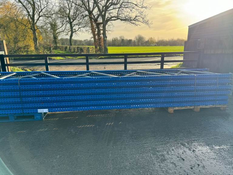 Original AR Pallet Racking Industrial Warehouse Storage Heavy Duty Frames Beams 