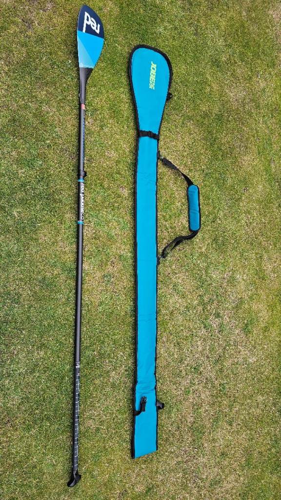New Carbon 100 SUP Paddleboard Paddle with Case