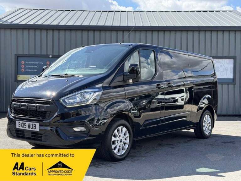 2019 Ford Transit Custom 2.0 EcoBlue 130ps Low Roof Limited Van PANEL VAN DIESEL Manual
