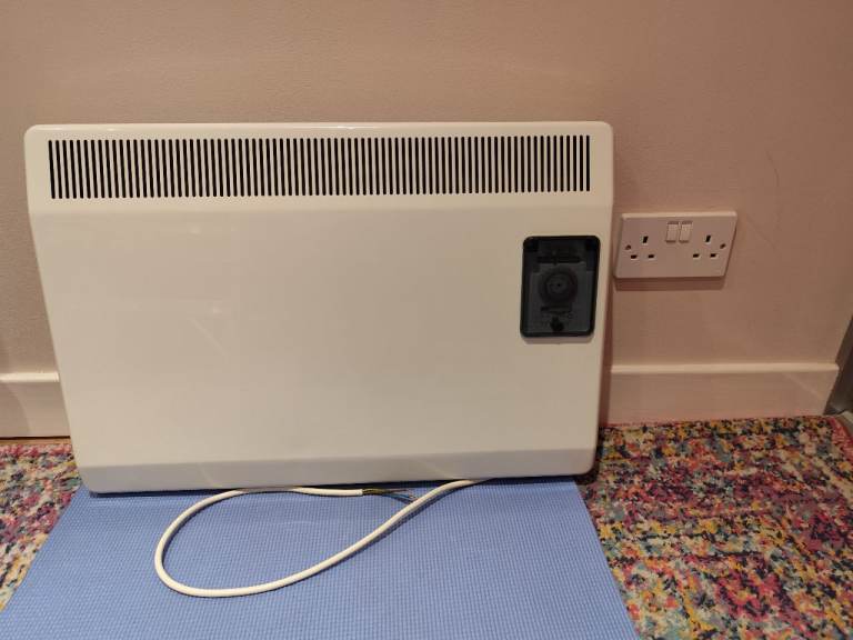 Creda 1.25KW panel heater. Model 85303 with timer