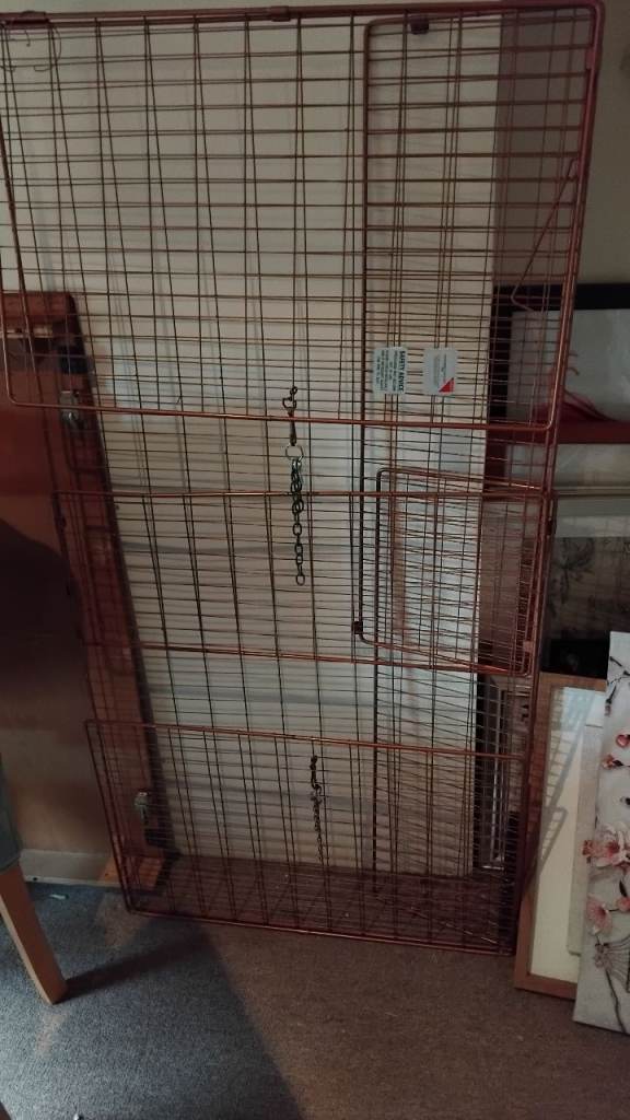 Large metal fireguard
