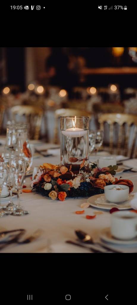 Wedding/autumnal decorations