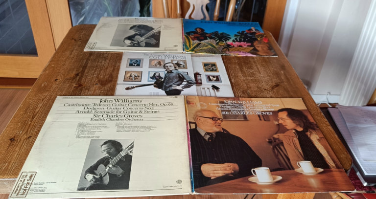 Vinyl Bundle John Williams (Guitarist) 3 Albums as new.