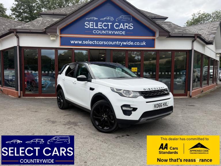 2017 Land Rover Discovery Sport 2.0 TD4 HSE Black SUV 5dr Diesel Auto 4WD Euro