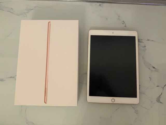 Apple iPad 8th Gen 32GB Wi-Fi in Gold – Like New Condition | in