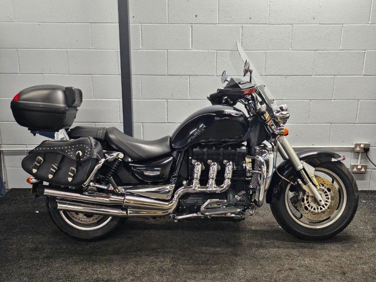 TRIUMPH ROCKET 3 ** Full Luggage - Ready To Go - All Keys and Books **