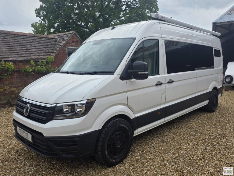 2019 VW Crafter Camper Van For Sale + Trailer + Awning Race Van Motocross