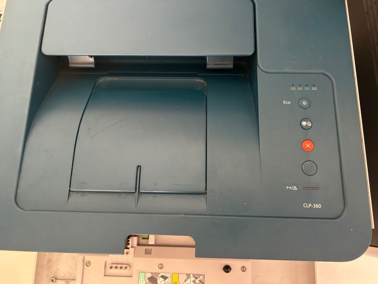 Samsung CLP-360 printer (spares or repair)