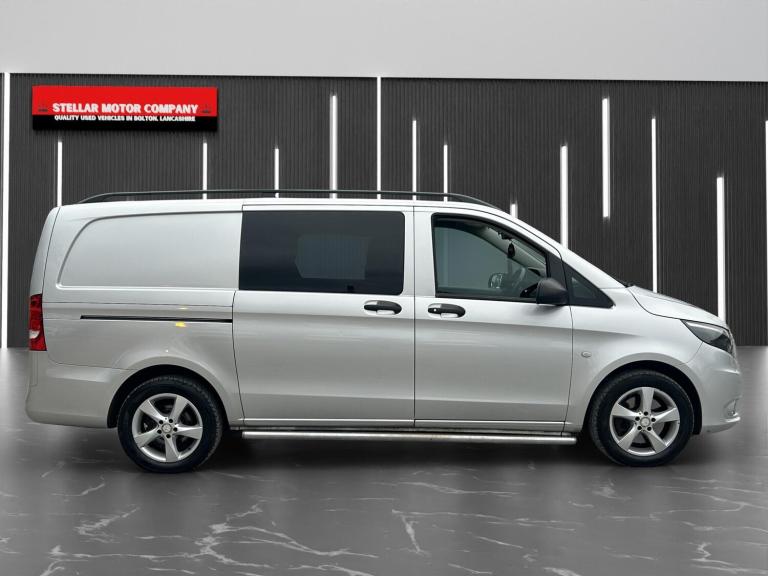  Mercedes-Benz Vito 2.1 119 CDI BlueTEC Sport Crew Van G-Tronic+ RWD L2 Euro 6 (s/s) 5dr (LWB) Di...