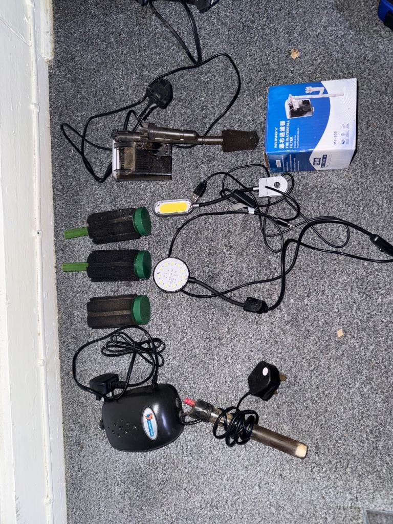 Fish tank and equipment