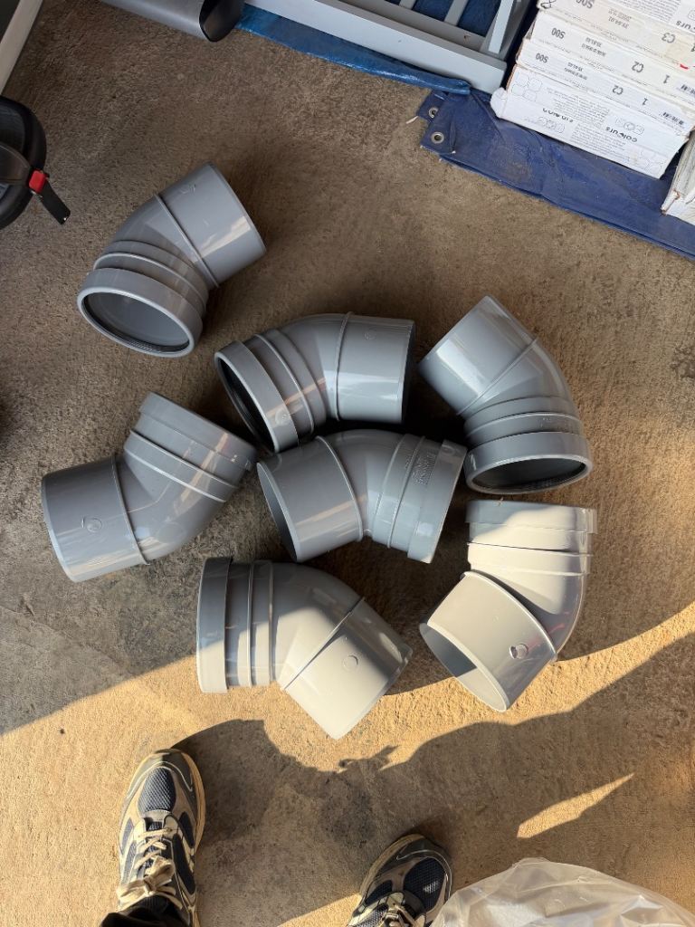 Aquaflow 160mm Push Fit Soil 45 & 90
