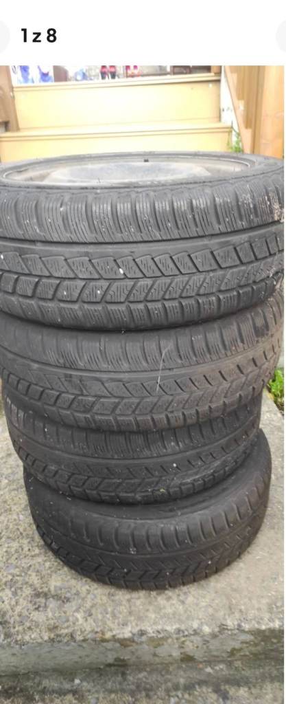 Avon Winter tyres on steel rims