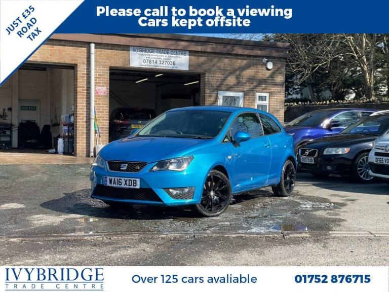 2016 16 SEAT IBIZA 1.2 TSI FR SPORT COUPE 3DR PETROL MANUAL EURO 6 (110 PS)