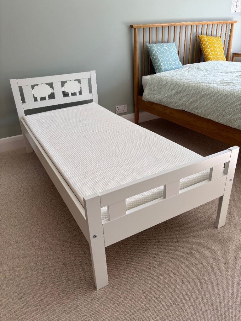 Ikea Kritter Bed + The Tiny Bed Company Premium Mattress - AS NEW