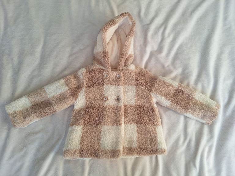 Brown Hooded Jacket Nutmeg Size 18-24 Months 