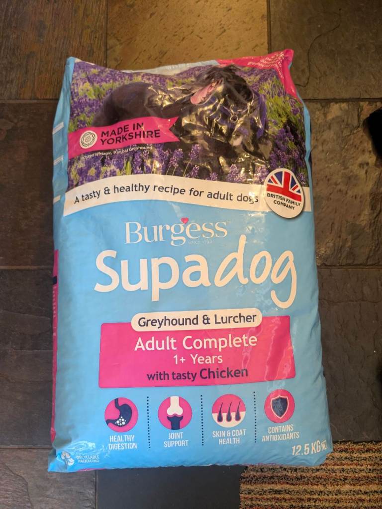 Burgess Greyhound and Lurcher food - FREE 