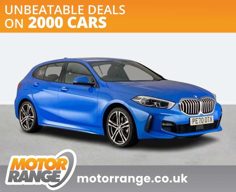 2020 BMW 1 Series 118i M Sport 5dr HATCHBACK PETROL Manual
