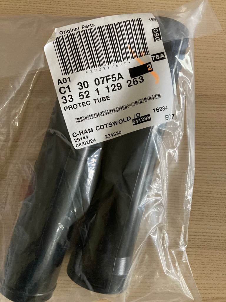 Brand NEW in packaging - Genuine BMW E36 Protection Tubes (pair)