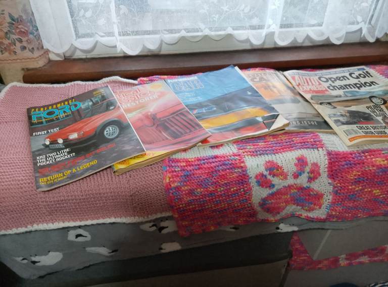 Selection of car magazines 1985,1988,1989