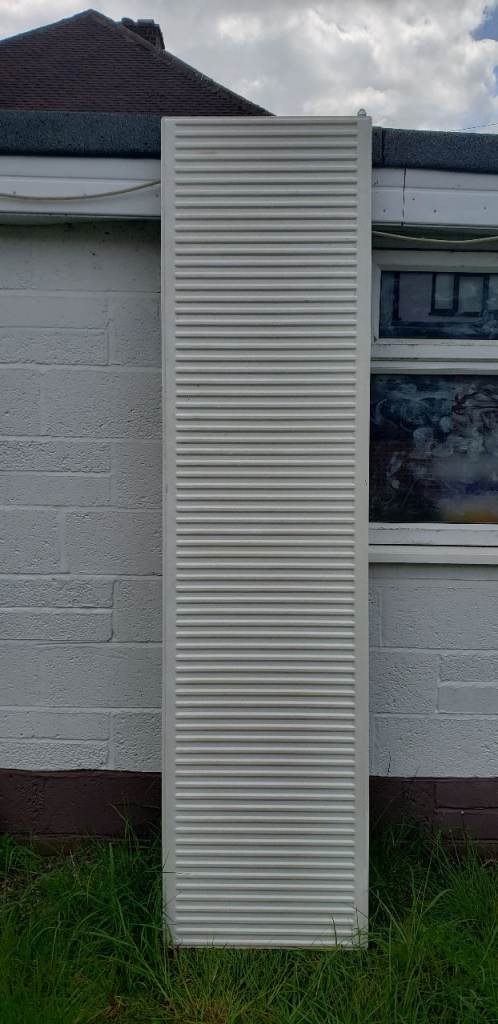 A Single Panel Horizontal Radiator 2400mm x 600mm