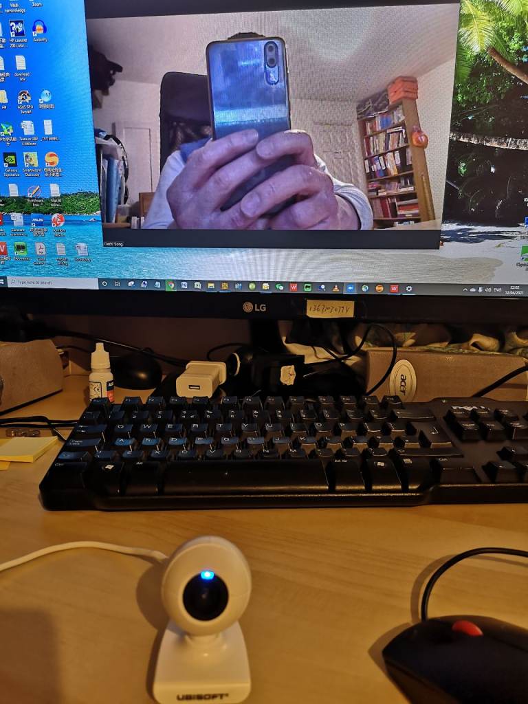 ubisoft usb camera wc04 in working condition