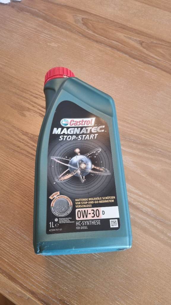 1 litre 0W-30 Castrol oil for Diesel (sealed)