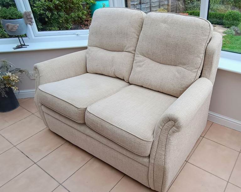 2 seater G-Plan Sofa - Beige