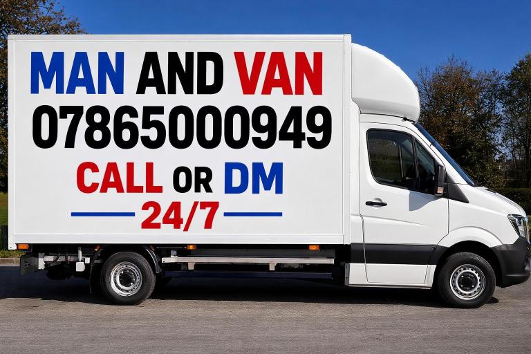 WASTE CLEARANCE HOUSE REMOVAL PACKING UNPACKING CHEAP & LOCAL MAN WITH VAN PROFESSIONAL24/7SAME DAY