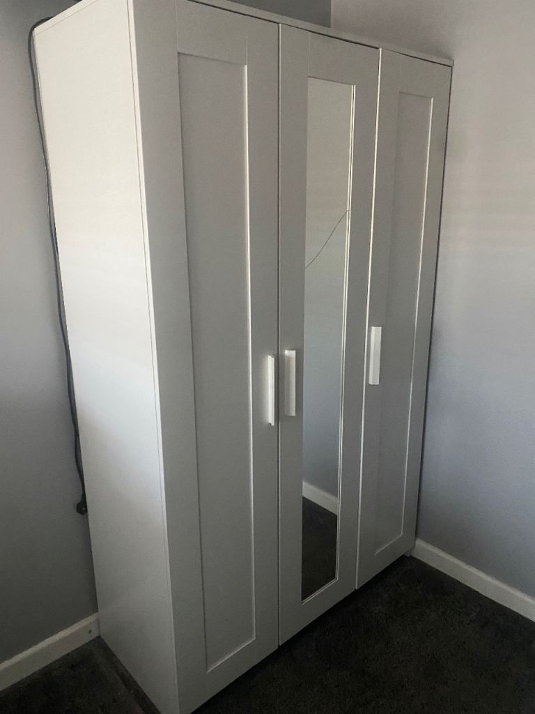 IKEA Brimnes white wardrobe 