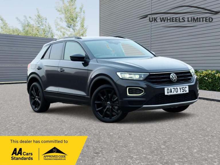 2020 Volkswagen T-Roc 1.5 TSI EVO Black Edition DSG Euro 6 (s/s) 5dr HATCHBACK Petrol Automatic