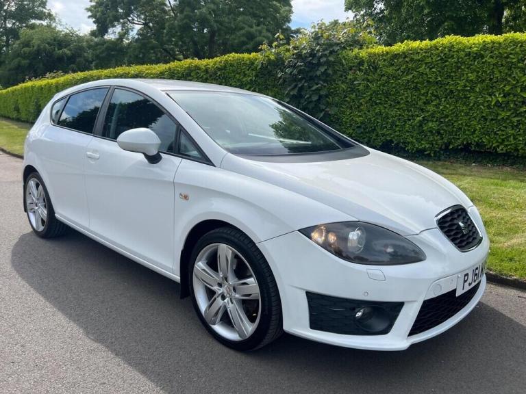 SEAT LEON 2.0 TDI CR 2012 FR+ (PLUS) 170 BHP MODEL SAT NAV DSG AUTOMATIC FSH