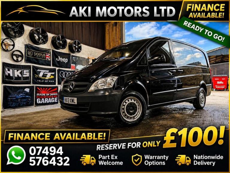 MERCEDES-BENZ VITO 2.1 113 CDi L1 5dr 2013
