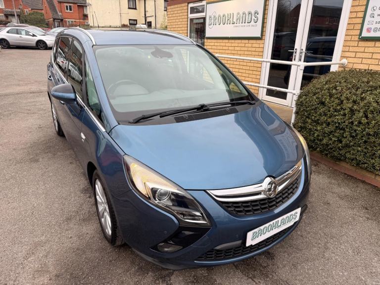 2014 Vauxhall Zafira Tourer SE Cdti Automatic Blue 2.0 Diesel 7 Seats Isofix