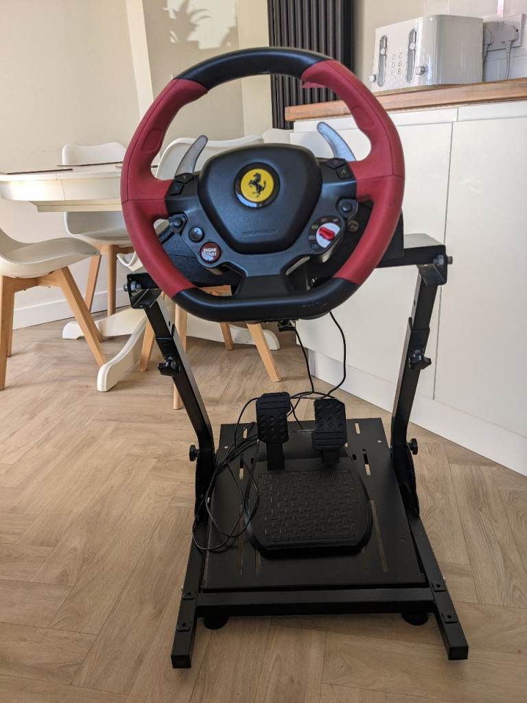 Thrustmaster Ferrari Steering Wheel and Stand for Xbox
