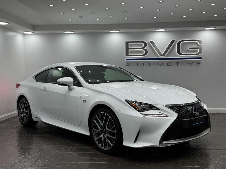 2016 Lexus RC 2.5 300h F Sport CVT Euro 6 (s/s) 2dr COUPE Petrol/Electric Hybrid Automatic