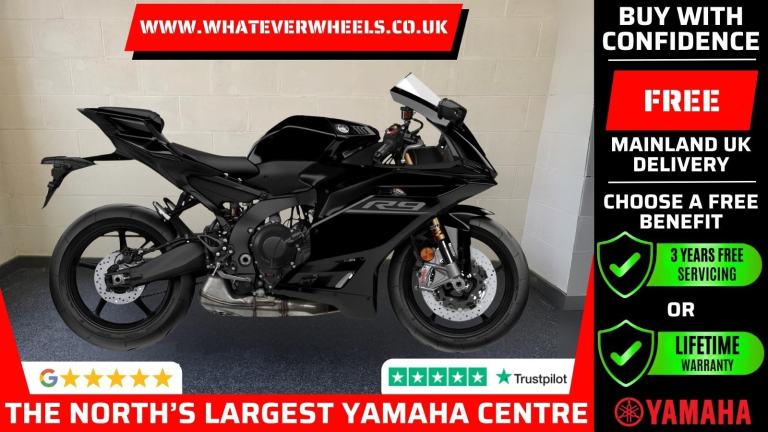 3 Years Free Servicing or Lifetime Warranty Yamaha YZF-R9 Super Sports Bike 