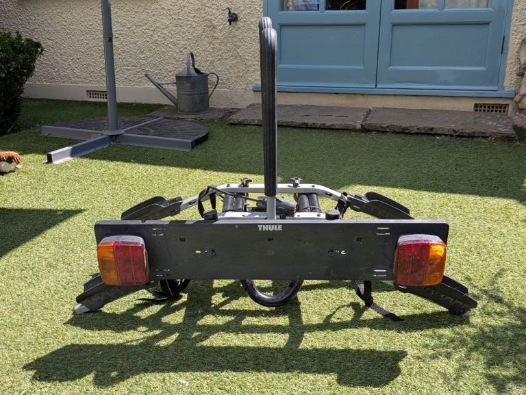 Thurle tow bar bike rack 