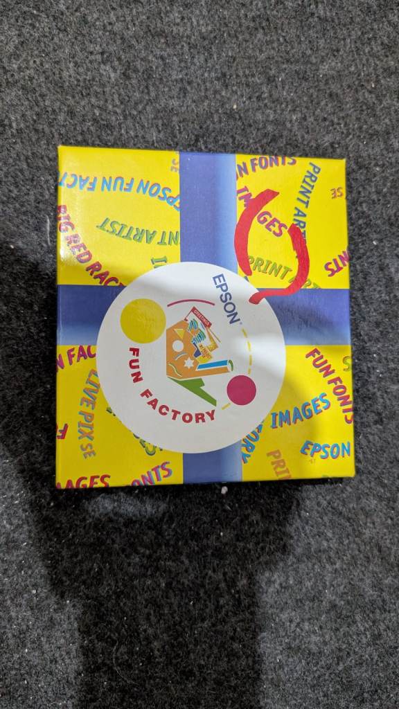 Epson Fun Factory CD ROM