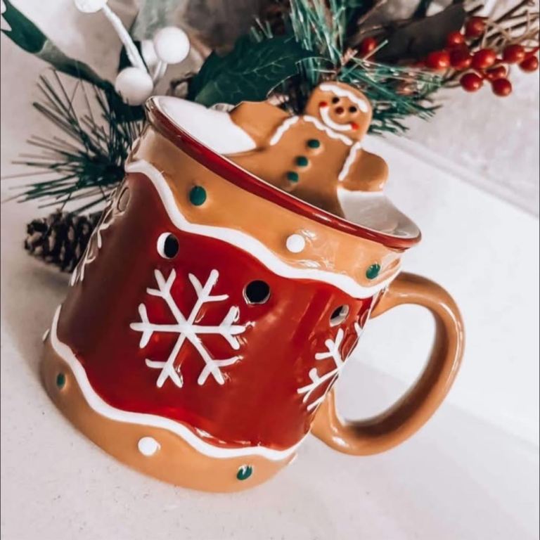 image for Scentsy gingerbread man mini warmer brand new 