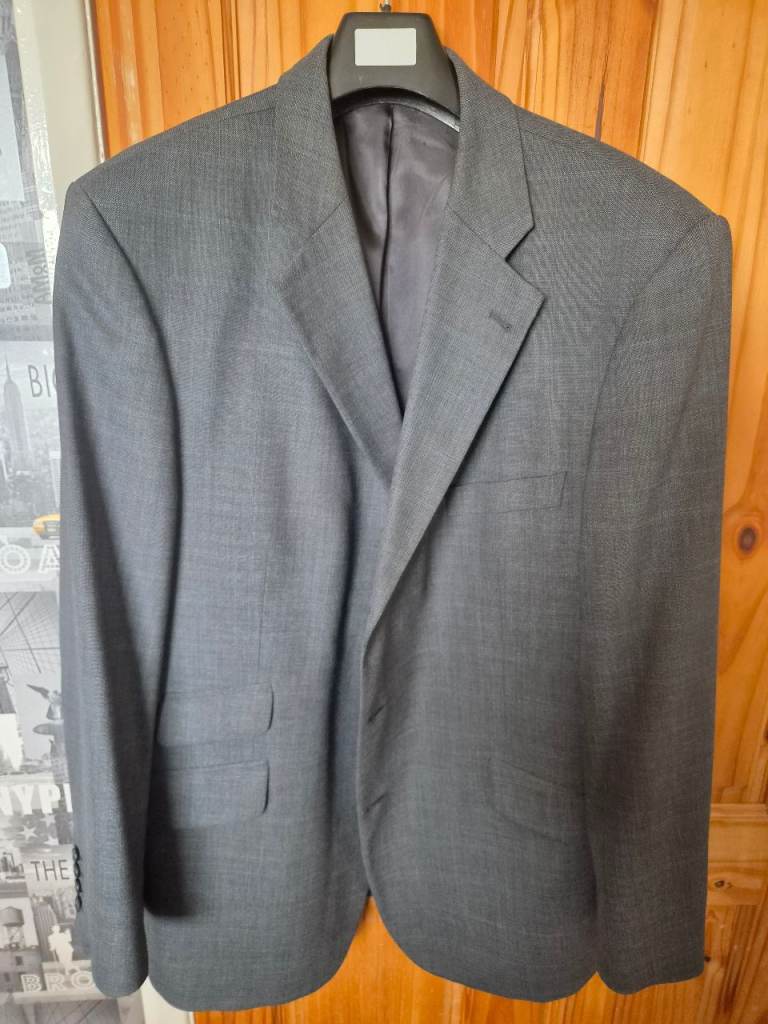 Taylor & Wright Grey Suit Jacket – Chest 46in, As Good As New