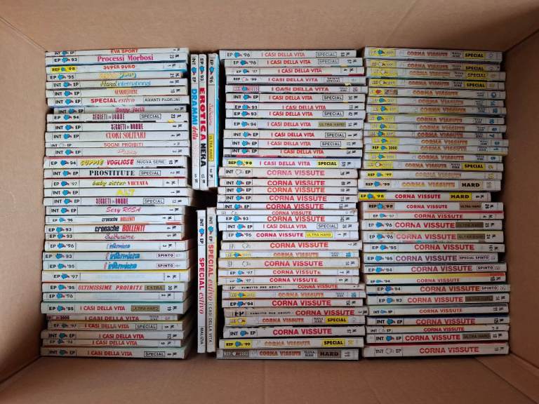 Italian comics books; Fumetti