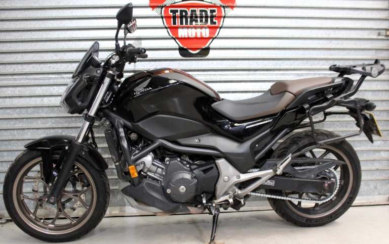 2018 18 HONDA NC 750 SA-J NC750S ABS BROWN HPI CLEAR TRADE SALE NEW MOT 21K