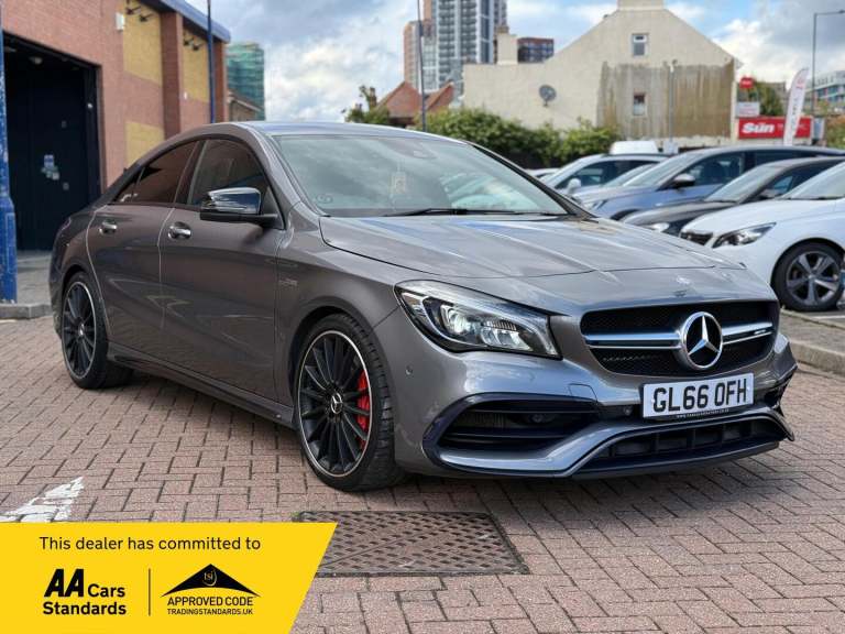 2016 Mercedes-Benz CLA 2.0 CLA45 AMG Coupe SpdS DCT 4MATIC Euro 6 (s/s) 4dr SALOON Petrol Automatic